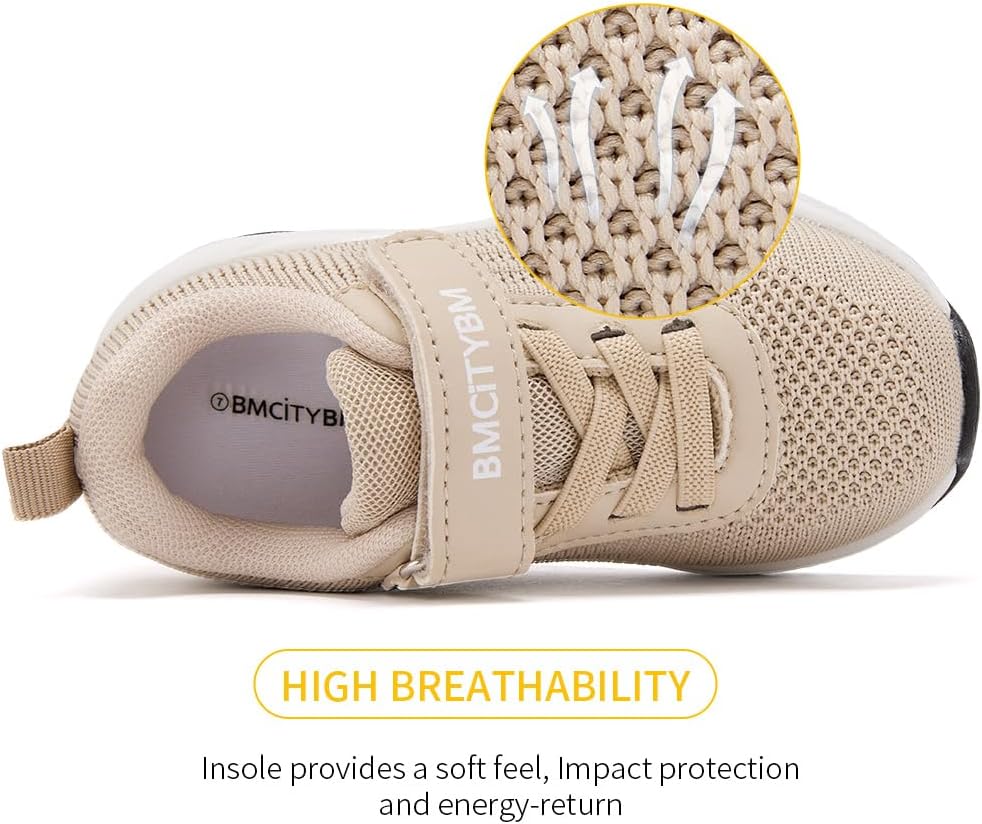 BMCiTYBM Baby Toddler Walking Sneakers Boys Girls Shoes