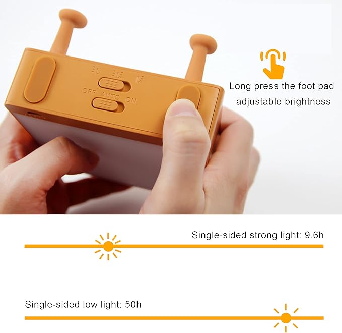 QANYI Cute Night Light Toast Bread LED Night lamp with Rechargeable, Portable Bedroom Bedside Bed lamp Christmas Gifts Ideas for Tween Teenage Teenager Teens Girls Boys Women