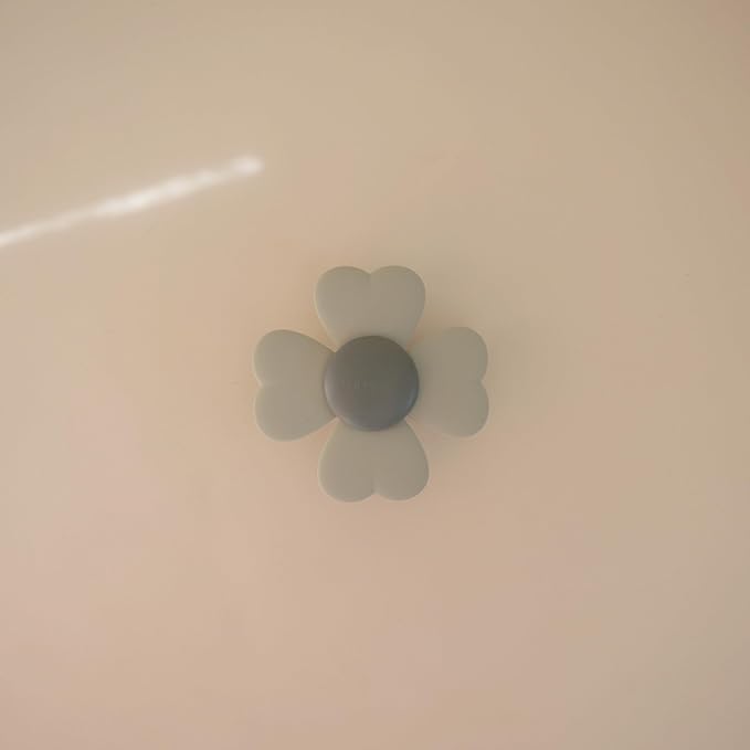 mushie Lucky Suction Spinner Toy | Toddler Sensory Toys for Bath & Play