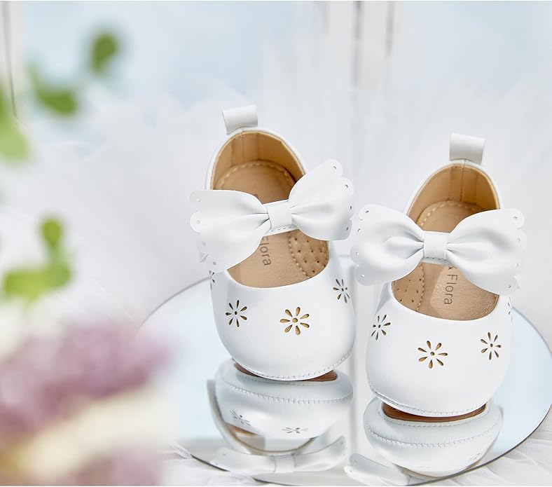 Soft Sole Baby Shoes - Infant Baby Walking Shoes Moccasins Rubber Sole Crib Shoes