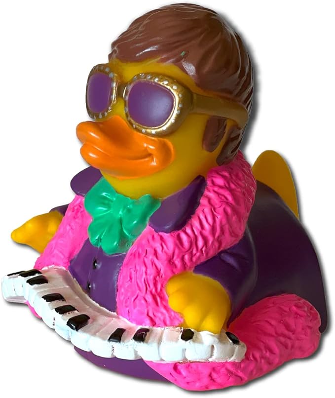 CelebriDucks - Quackodile Flock - Floating Rubber Ducks - Collectible Bath Toy Gift for Kids & Adults of All Ages