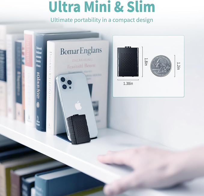 Security Camera, Nanny Cam Hidden Camera for Home | Smart Indoor Security Camera with Free Cloud & SD Storage, WiFi or No WiFi Cam for Baby/Pet/Nanny Monitoring, Portable Design