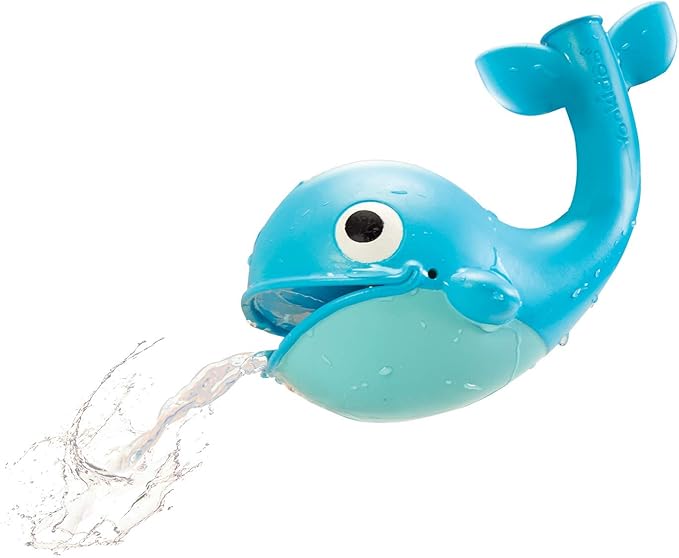 Yookidoo Baby Bath Toy (Ages 1-3)- Submarine Spray Whale With Hand Pump and Hose - Mold Free Battery Operated Toddler Water Toy with Easy to Grip Hand Shower- Make Bath Time Magical For Infants & Baby
