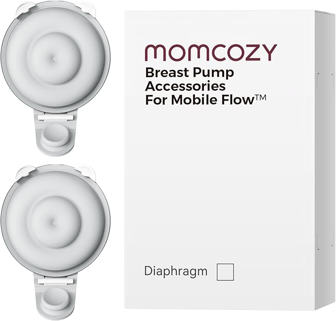 Momcozy Original Replacement Accessories for Upgraded Mobile Flow | Upgraded M9,Original Upgraded M9 Breastfeeding Parts,Double-Layed Diaphragm,2 Pack
