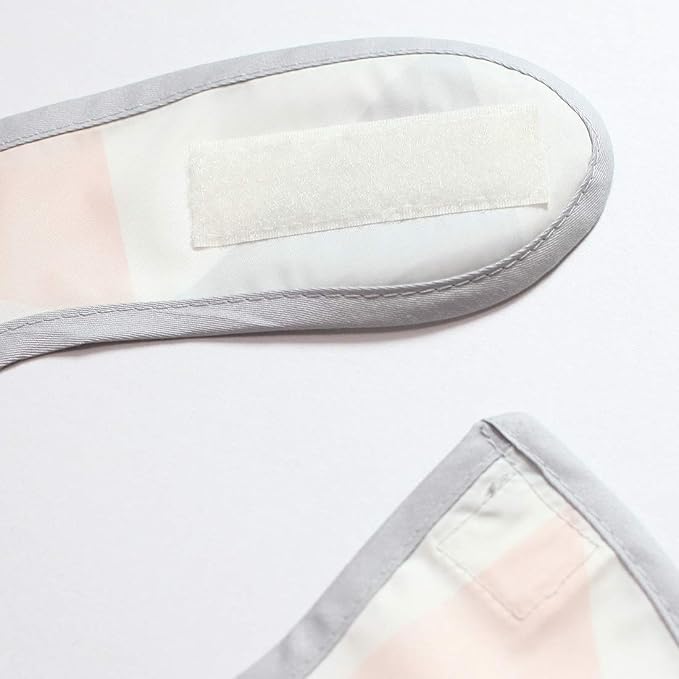 Full Coverage Waterproof Feeding Bib for Toddlers – Extra Long Apron Bib for Mealtime, Self-Feeding, BPA-Free