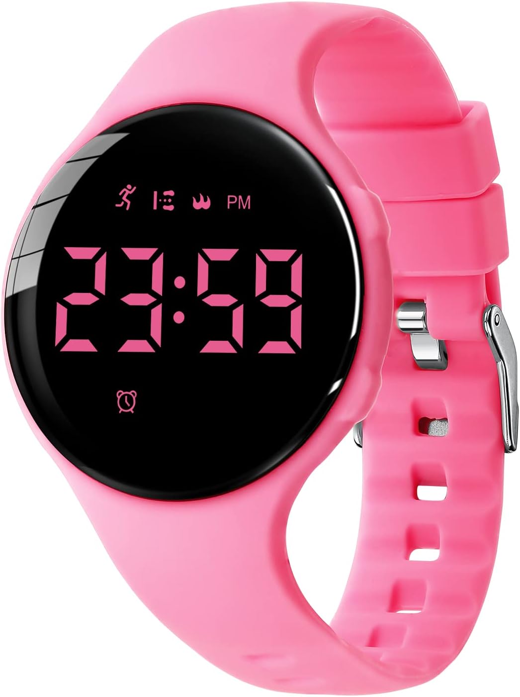Kids Watches for Girls Boys Digital Sport Watch with Step Counter Pedometer Vibration Alarm Clock, No App Waterproof Fitness Tracker Kids Watch Boys Girls Teens Students Ages 5-16