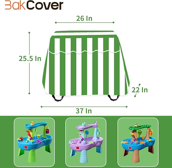 Water Table Cover Rain Showers Splash Pond Water Table, Water Table Cover for Water Table for Toddlers 1-3, Water Table Accessories for Outside Toys For Toddlers 1-3-Cover Only