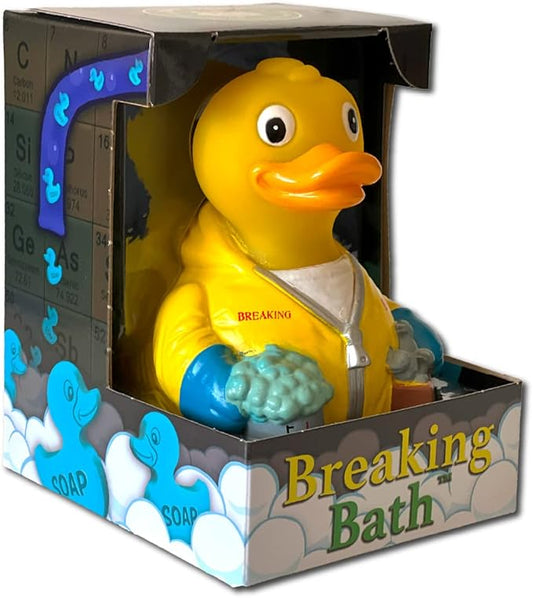 CelebriDucks - Breaking Bath - Floating Rubber Ducks - Collectible Bath Toy Gift for Kids & Adults of All Ages