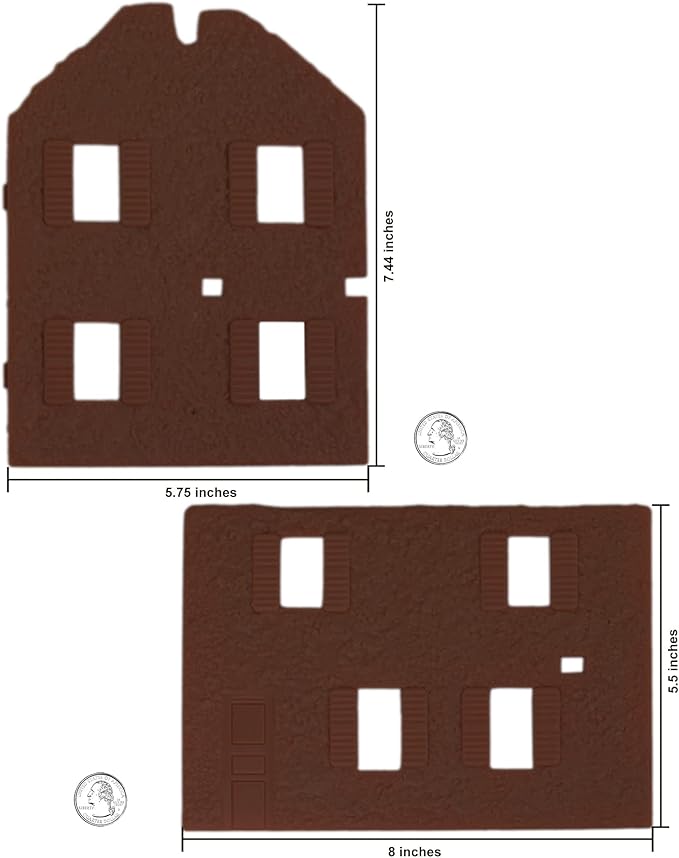 BMC WW2 Bombed French Farm House - Plastic Army Men Playset Accessory