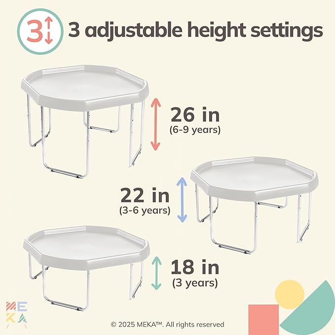 MEKA Tuff Tray Set for Sensory Play