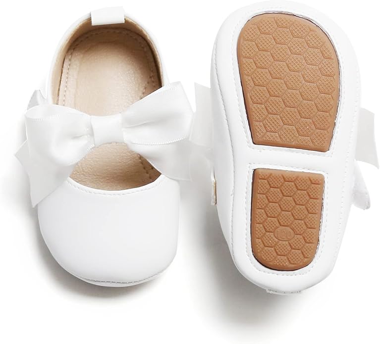 Soft Sole Baby Shoes - Infant Baby Walking Shoes Moccasins Rubber Sole Crib Shoes
