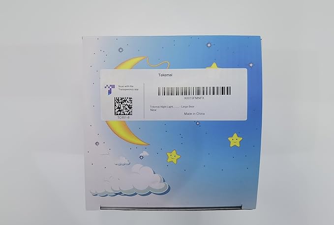 Night Light for Kids, Bedside Lamp for Children/Adults, Multicolor Light with Remote Control, Break Resistant, Eye Caring, Big Size, Adjustable Brightness & Color, Timing function - Large Bear