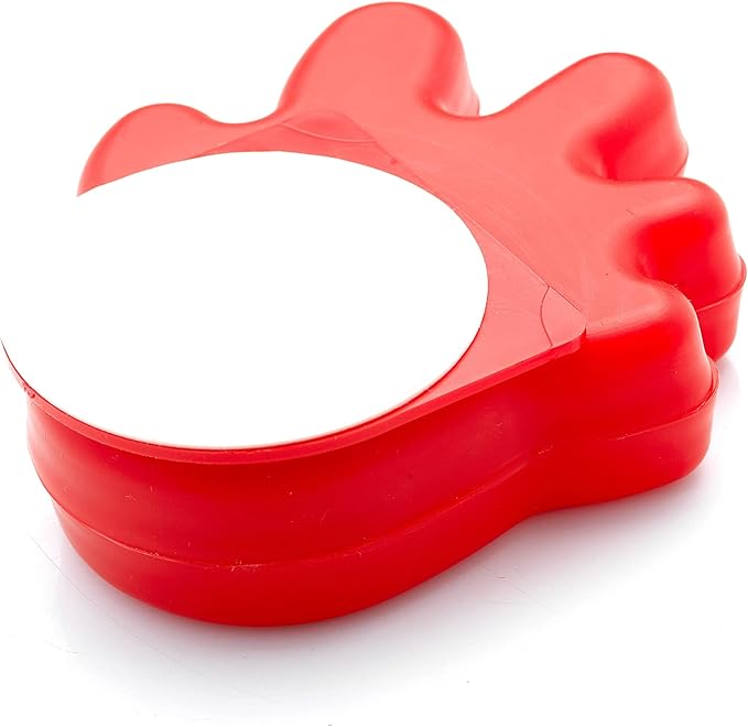 Happy Hands Anti Slam Child Door Safety Finger Trap Stoppers - 2 Pack … (Red)