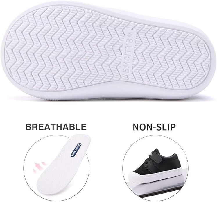 BMCiTYBM Baby Sneakers Girls Boys Lightweight Breathable Mesh First Walkers Shoes 6-24 Months