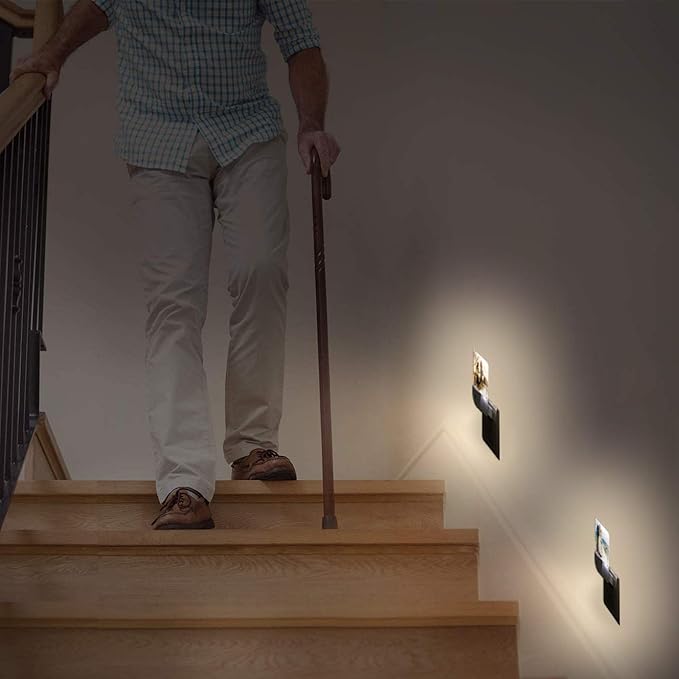 Custom Plug in Night Lights, Personalized Your Own Photo on LED Lamps, Auto Sensor Warm Sweet Nightlights for Bathroom/Toilet/Bedroom/Nursery (1Pcs)