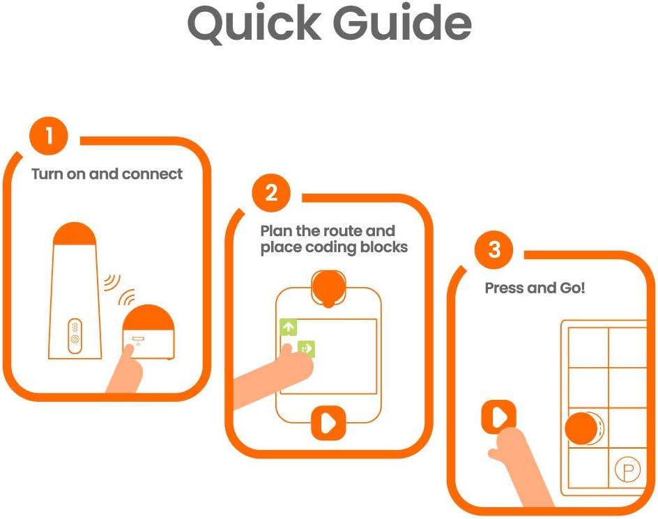 Matatalab Pro Set Coding Robot for Kids Ages 4+, STEM Educational Toy for Kids, Entry-Level Programming DIY Mechanical Building Blocks Robot, Learn to Code with Game