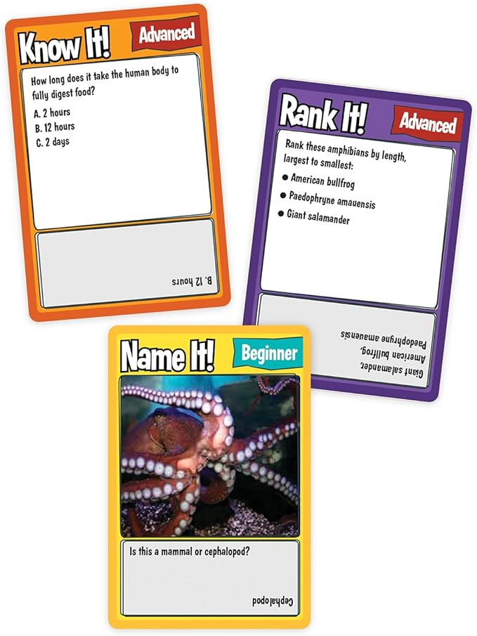 MindWare Science Trivia Challenge Game – Educational & Fun Game for Families & Kids Ages 7 & Up