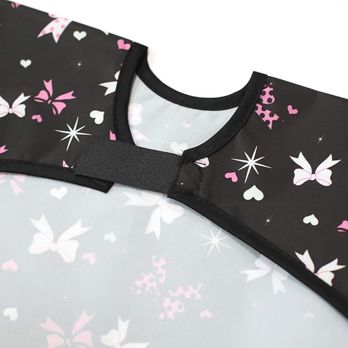 Long Sleeve Waterproof Bib for Toddlers – Feeding Smock for Baby Mealtime, Self-Feeding, Painting & Messy Play, BPA-Free