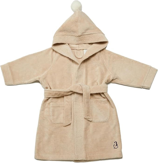 Konny Kids Bathrobes, Hooded Towel, Oeko-TEX Certified Bathrobes, Ultra Soft, Quick-Dry Washcloth for 3-5Y Baby Boys & Girls