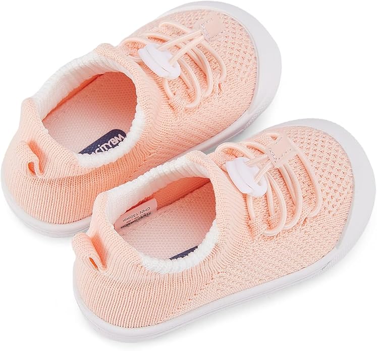 BMCiTYBM Baby Sneakers Girls Boys Lightweight Breathable Mesh First Walkers Shoes 6-24 Months