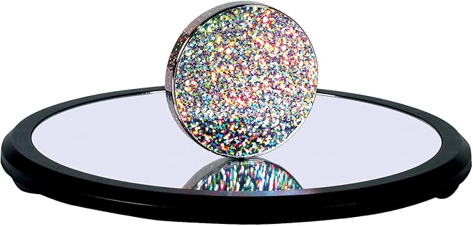 Toysmith Euler’s Disk – Create A Hypnotic Display of Light & Sound- Science Desk Decor for Home and Office – Physics Toys for Adults & Kids 8+