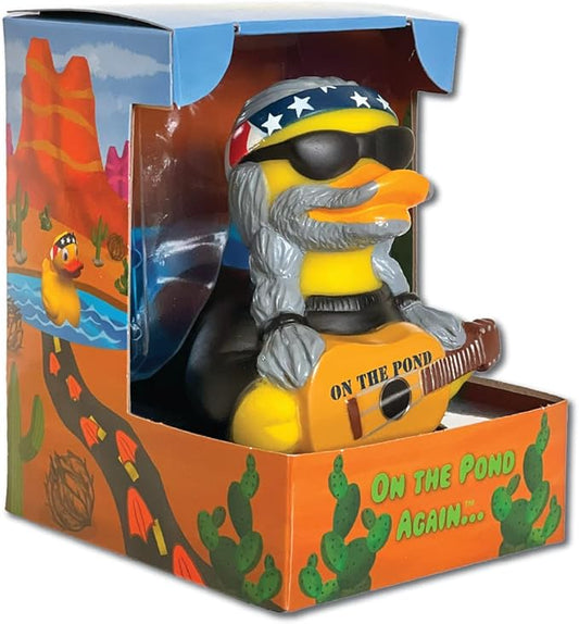 CelebriDucks - On The Pond Again - Floating Rubber Ducks - Collectible Bath Toy Gift for Kids & Adults of All Ages