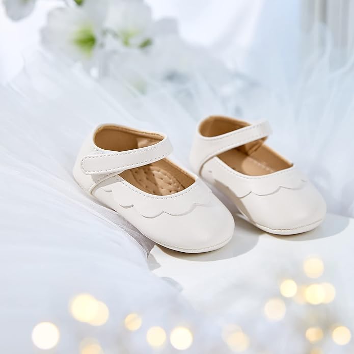 Soft Sole Baby Shoes - Infant Baby Walking Shoes Moccasins Rubber Sole Crib Shoes