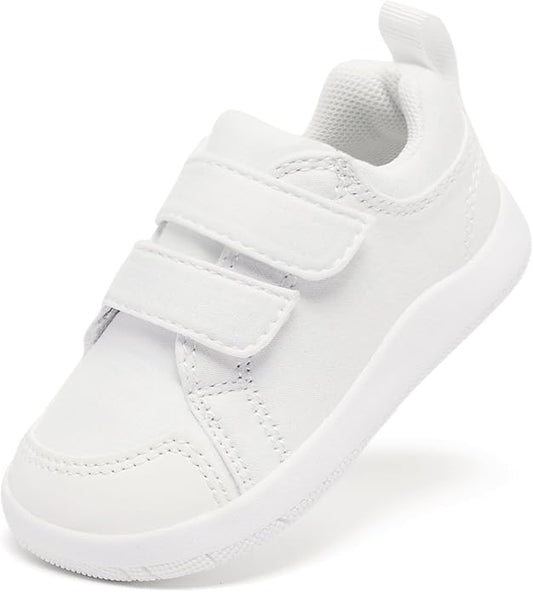 MORENDL Wide Toe Box Shoes Toddler Barefoot Shoes Baby Walking Shoe Boy Girl Non-Slip Zero Drop Minimalist Sneakers Comfort Tennis Outdoor Activities