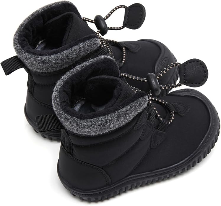 BMCiTYBM Toddler Baby Winter Snow Boots Boy Girl Faux Fur Warm Non Slip First Walking Infant Shoes