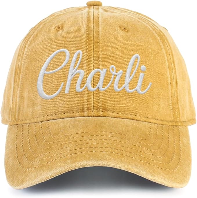 Custom Name Toddler Baseball Cap, Personalized Boys Girls Cotton Embroidered Hat, Trucker Hat for Kids Adults