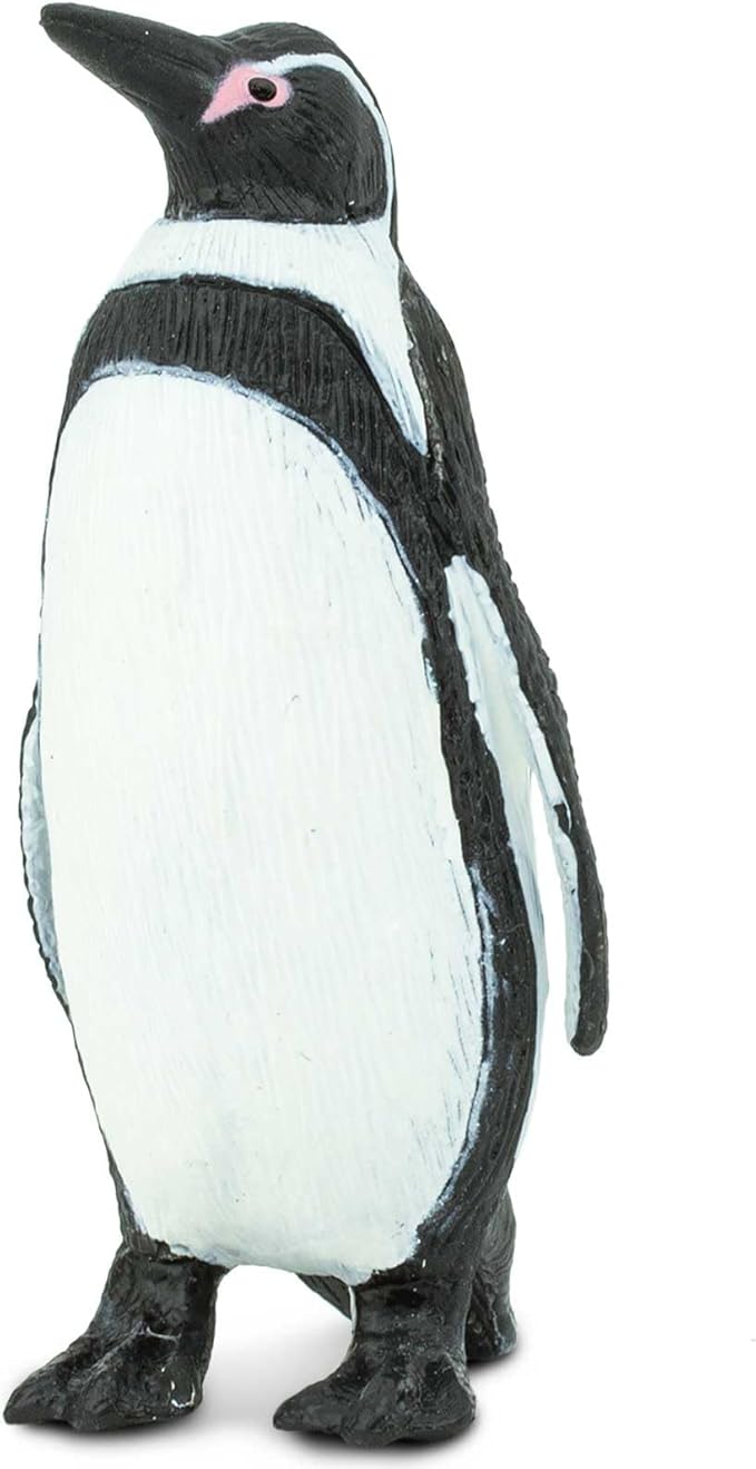 Safari Ltd. Humboldt Penguin Figurine - Detailed 2.93" Plastic Model Figure - Fun Educational Play Toy for Boys, Girls & Kids Ages 3+