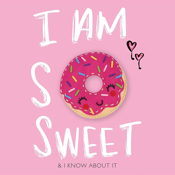 Cymbana Kids Sewing Kit Make Your Own Food Felt Plush Toy, Donuts, Ice Cream Craft Art Set for Beginners, Girls Gifts for Children Ages 6+