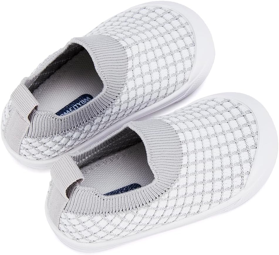 BMCiTYBM Baby Sneakers Girls Boys Lightweight Breathable Mesh First Walkers Shoes 6-24 Months