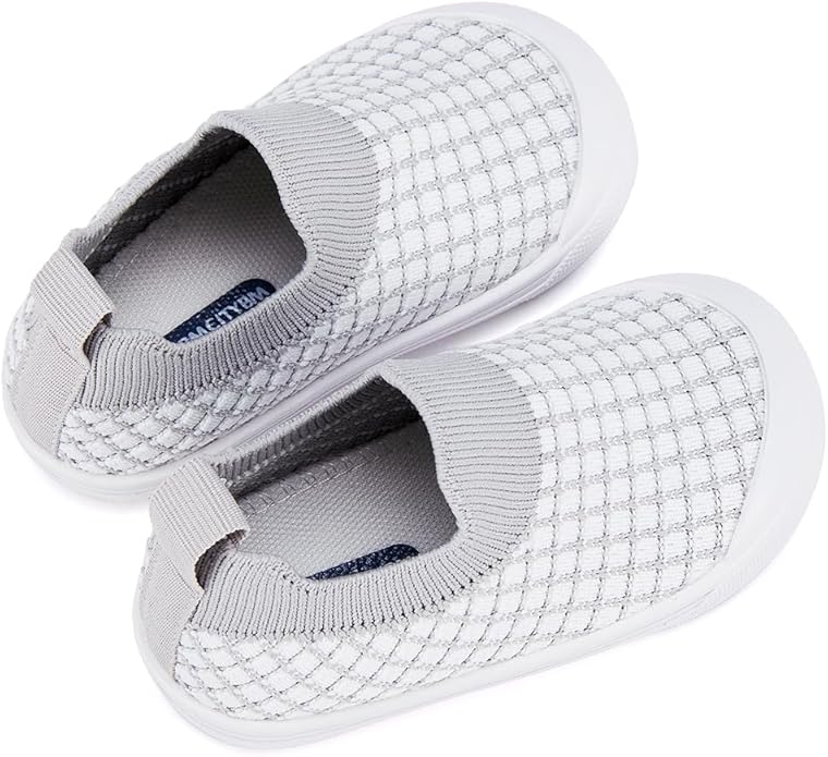 BMCiTYBM Baby Sneakers Girls Boys Lightweight Breathable Mesh First Walkers Shoes 6-24 Months