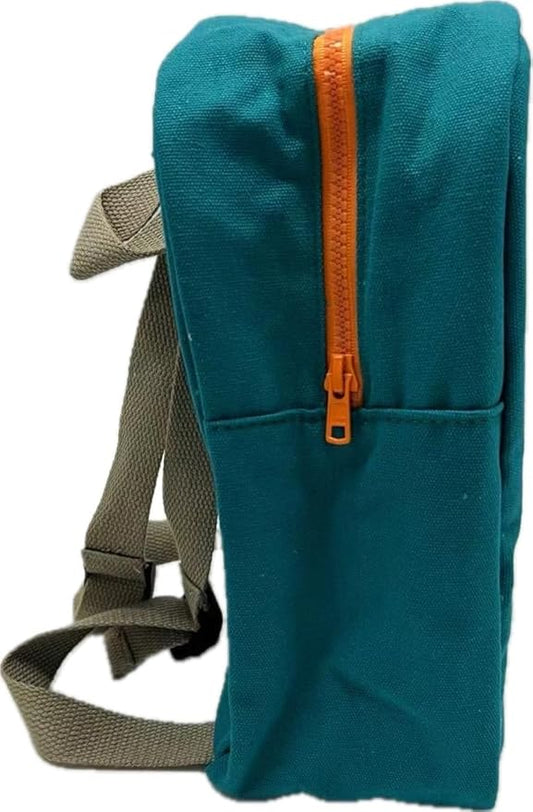 Hip Baby Wrap - Adventure-Ready Backpack for Toddlers - Cotton - Wipeable Fabric Lining and Large YKK Zipper - Perfect for Little Explorers, Comfortable & Stylish Design - Blue