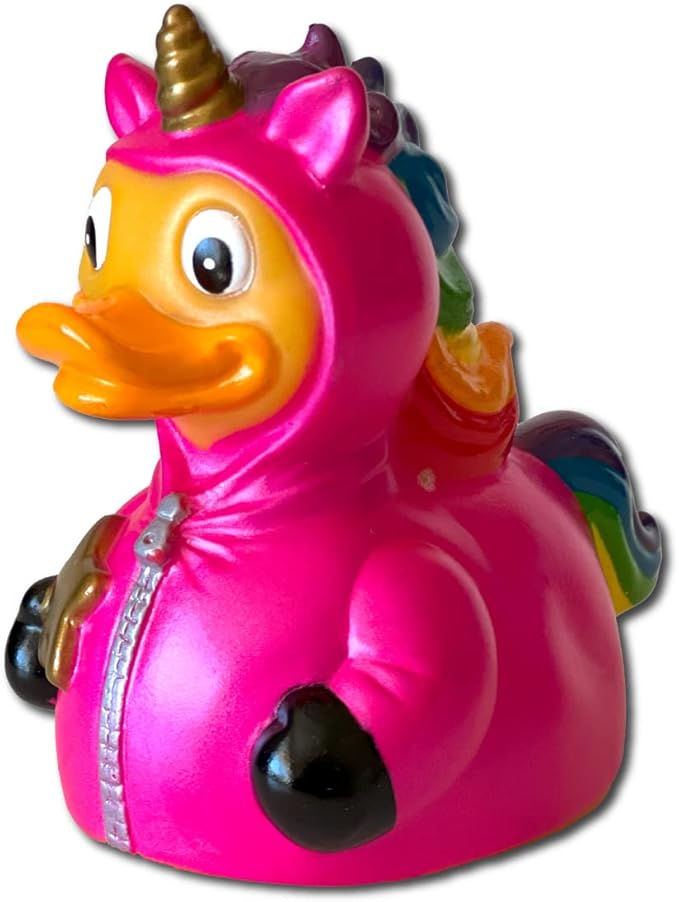 CelebriDucks - UniQuack - Floating Rubber Ducks - Collectible Bath Toy Gift for Kids & Adults of All Ages