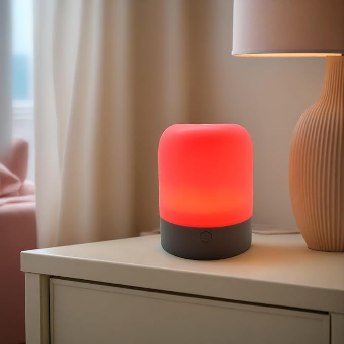 Night Light for Baby Nursery 13 Colors Bedside Touch Sensor Night Lamps for Kids Breastfeeding and Sleep Aid, USB Rechargeable Nursery Lights with Dimmable, Warm Light