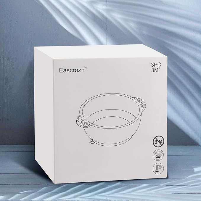 Baby Bowls with Suction, 3 Pack Baby Led Weaning Supplies, Soft Silicone Food Bowl for Babies Kids Toddlers, BPA Free, Microwave and Dishwasher Safe, Multicolor