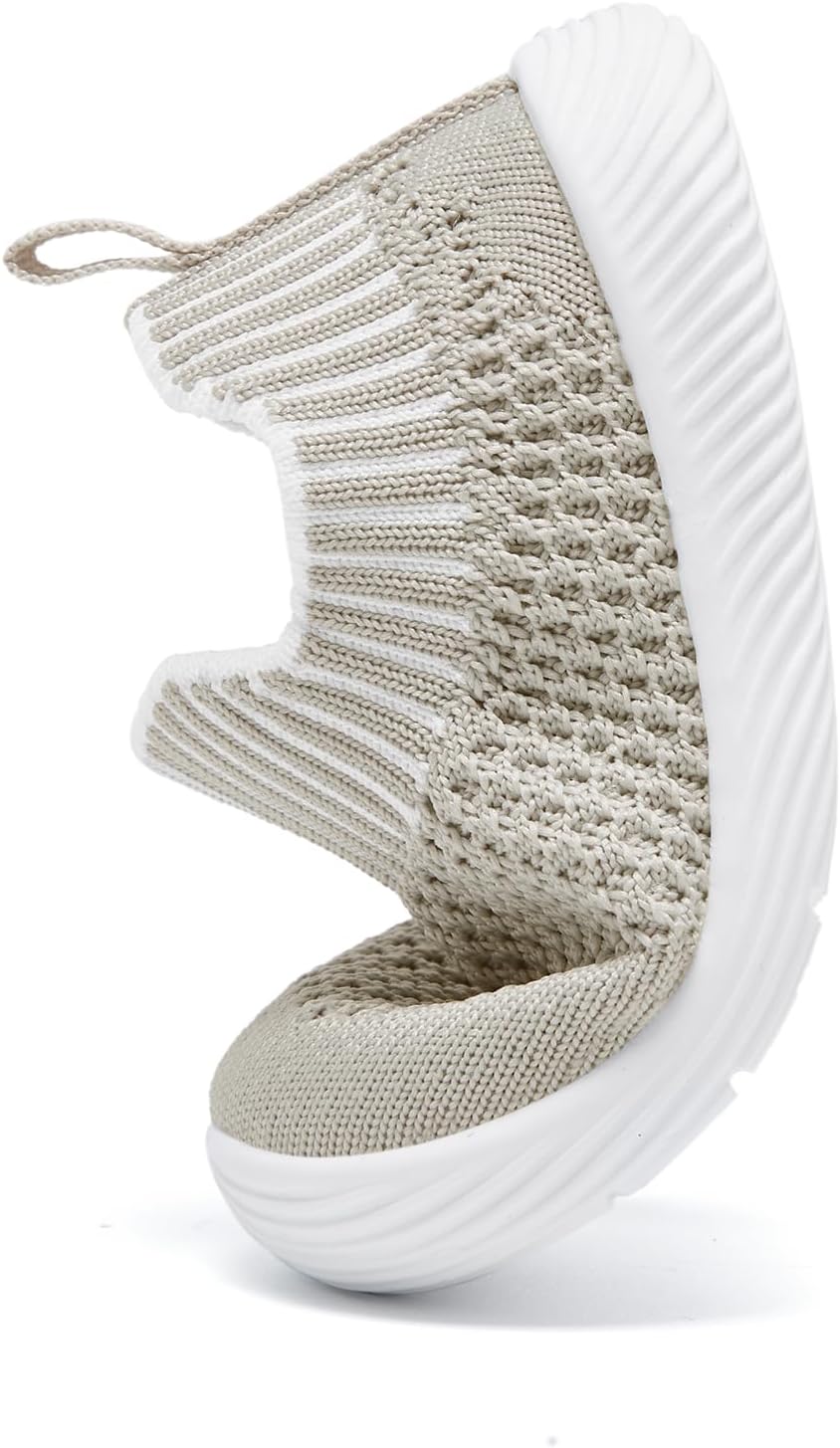 MORENDL Baby Toddler Walking Socks Non-Slip Breathable Unisex Casual Sneakers