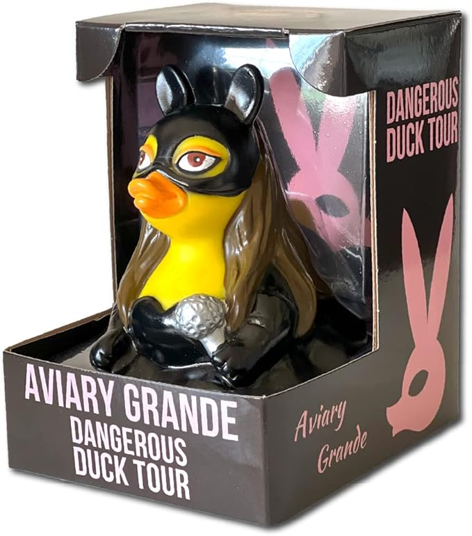 CelebriDucks - Aviary Grande - Dangerous Duck Tour - Floating Rubber Ducks - Collectible Bath Toy Gift for Kids & Adults of All Ages
