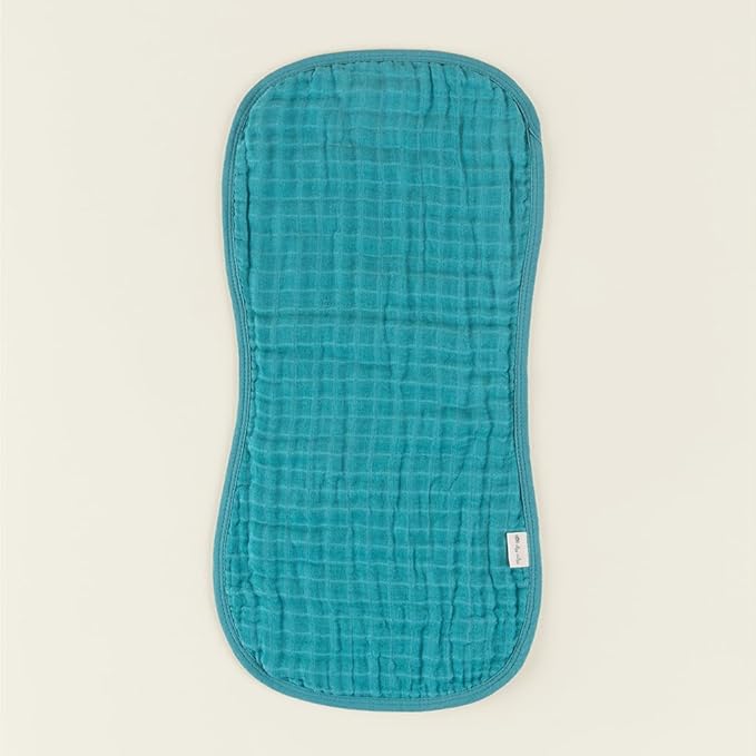 Itzy Ritzy Set of 2 Baby Burp Cloths – Ultra-Soft Absorbent Burping Cloths for Babies - Made of 100% Cotton Muslin and Generously Sized with Trendy Coordinating Prints – Machine Washable (Cow Print)