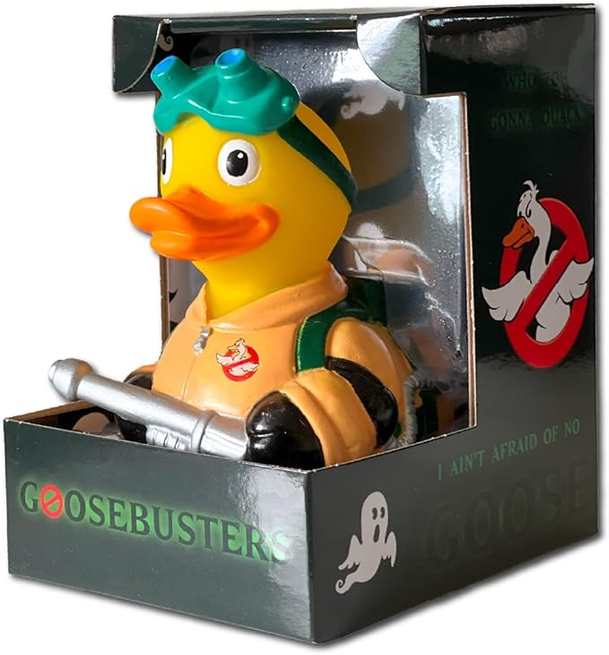 CelebriDucks - Goosebusters - Floating Rubber Ducks - Collectible Bath Toy Gift for Kids & Adults of All Ages
