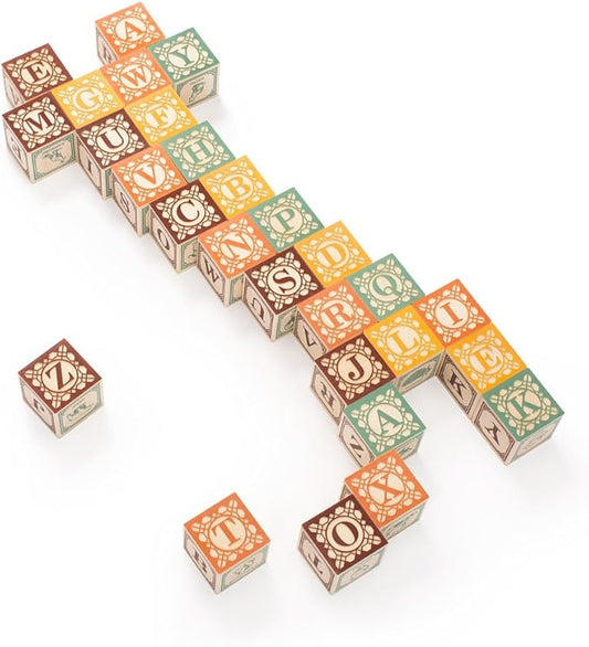 Uncle Goose Italian Blocks - Made in The USA