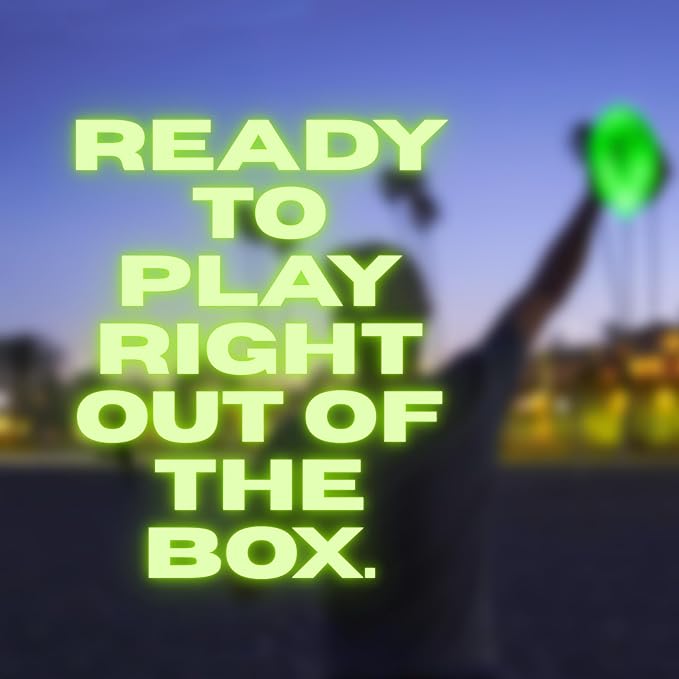 LIGHTRO - Soft Foam Glow in The Dark Football - 8" Youth Size - Super Bright LEDs - Batteries Included - LED Football - for Kids 6 7 8 9 10 11 12 - Light Up Gift for Birthdays - Kids & Boys