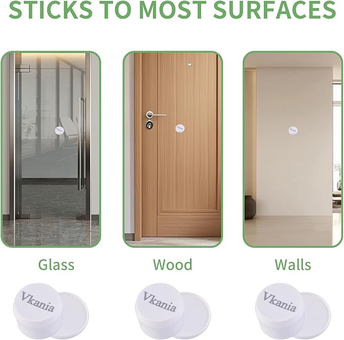 2 Pack Vkania Magnetic Cabinet Locks Keys - Extra Stronger Baby Proofing Magnet Drawer Replacement Key (Only 2 Keys)