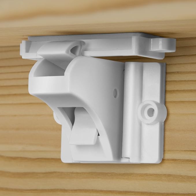 20 Pack Magnetic Cabinet Locks Baby Proofing - Vmaisi Children Proof Cupboard Drawers Latches - Adhesive Easy Installation