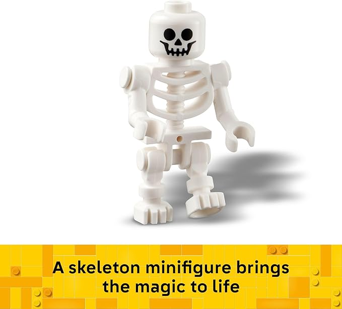 LEGO Halloween Barn Building Toy - Room Decor & Pretend Play Set for Boys & Girls, Ages 9+ - Halloween Toys & Crafts for Kids - Gift Idea - W/Scary Skeleton Minifigure - 40721