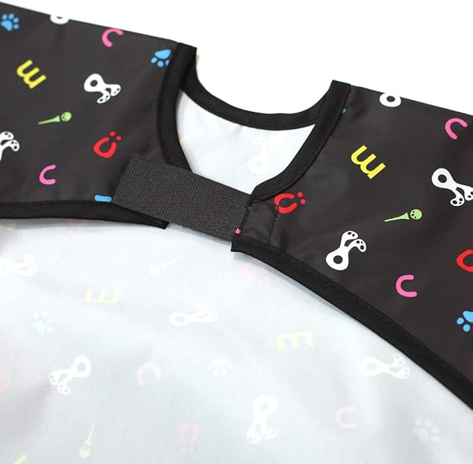 Long Sleeve Waterproof Bib for Toddlers – Feeding Smock for Baby Mealtime, Self-Feeding, Painting & Messy Play, BPA-Free