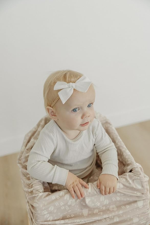 Copper Pearl Multi-Use Cover: Car Seat Covers, Nursing Cover, and Stroller Cover for Sun - Stretchy Fabric, All-Season Use, Stylish Designs, Easy Access for Moms - Tracker