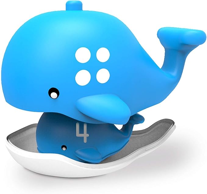 Learning Resources Snap-n-Learn Stacking Whales, Educational Toys ,Fine Motor, Counting & Sorting Toy, Shape Sorting, 15 Pieces, Ages 2+